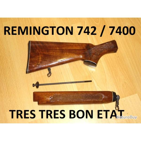 crosse + devant carabine REMINGTON 742 WOODMASTER REMINGTON 7400 - VENDU PAR JEPERCUTE (a7286)