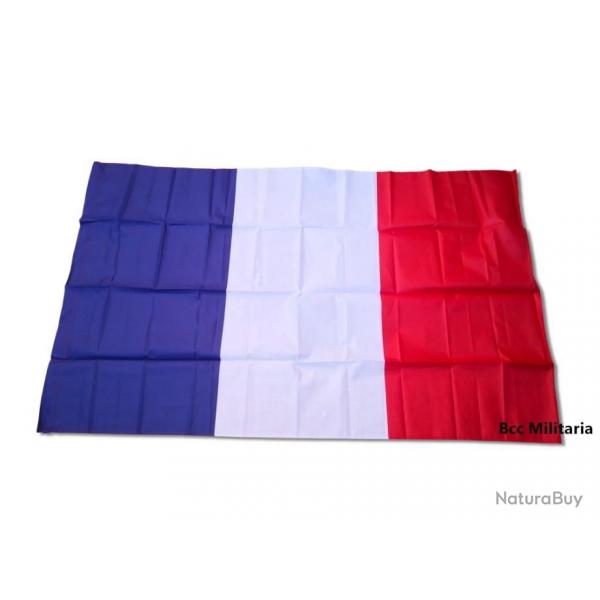 Drapeau Franais  150x90cm 100% polyester