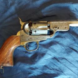 Colt 1851 snubnose gravé et barillet cannelé