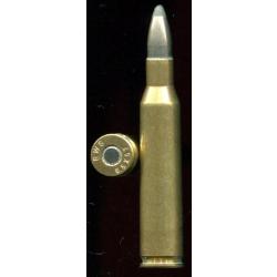 6.5 x 57 - marque : RWS - courte balle nickel pointe pomb