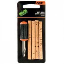 Vrille Fox Edges(TM) Bait Drill & Cork Sticks