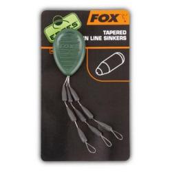 Sinkers Coulant Fox Edges(TM) Tungsten Mainline Sinkers