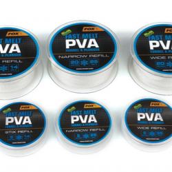 Recharge Filet Soluble Fox Edges(TM) Pva Mesh Refills Fast Melt Refills 35Mm Wide - 5M