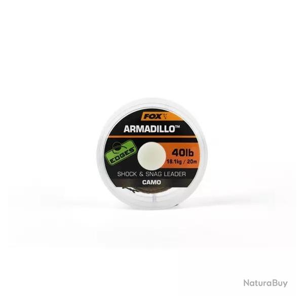 Tresse Fox Edges(TM) Camo Armadillo 50Lb X20M