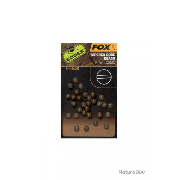 Perle De Montage Fox Edges(TM) Camo Tapered Bore Bead - 4Mm