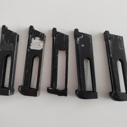 Lot chargeurs pour Colt 1911 inokatsu ou 1911a1 kjw enchère 1 sans prix de réserve