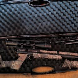 Carabine PCP cal.22 Benjamin Marauder Woods Walker + lunettes Hawke Vantage 3-9x40 A0.