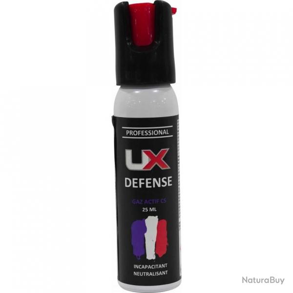 BOMBE UX 25ML GAZ CS CAPOT 1/4 DE TOUR