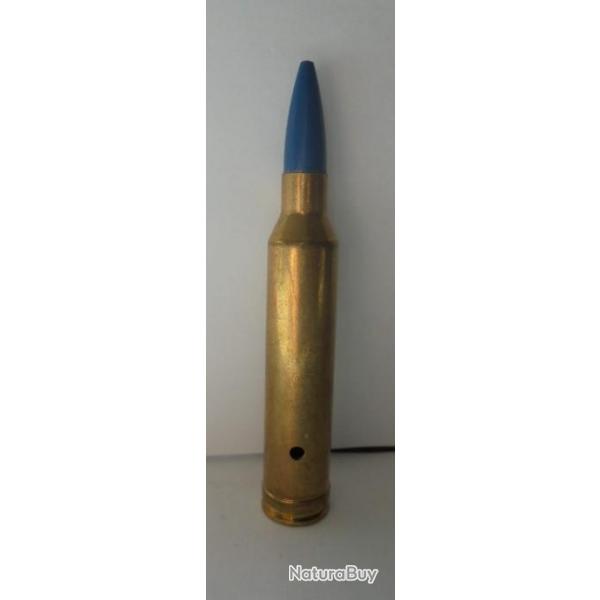 UNE  cartouche cal.7 mm REMINGTON MAGNUM NEUTRALISEE BALLE "BARNES"