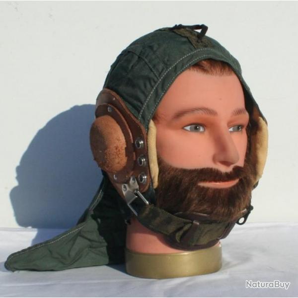 Serre tte casque pilote Guneau annes 60 -francais