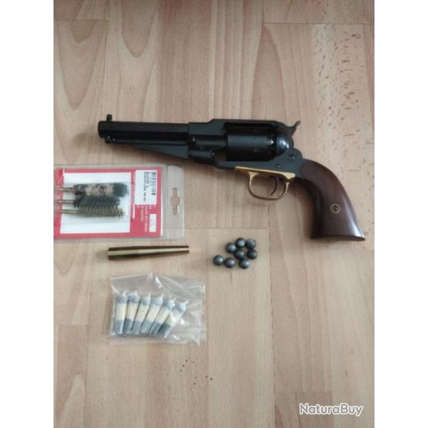 PIETTA 1858 REMINGTON SHERIFF Calibre .44 + accessoires