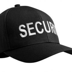 Casquette SÉCU-ONE Sécurité noir