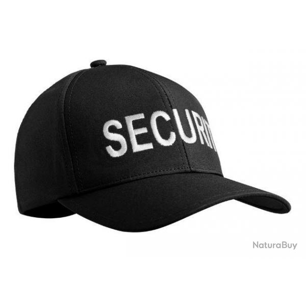 Casquette SÉCU-ONE Sécurité noir