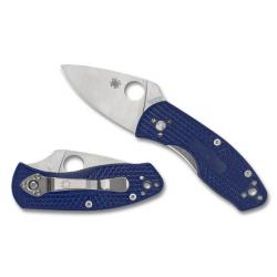 C148PBL Couteau pliant Spyderco Ambitious Bleu