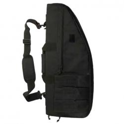 Sac de Transport Étanche 70 cm pour Fusil - Étui de Chasse Tissu Oxford Molle NOIR