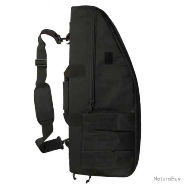 Sac de Transport tanche 70 cm pour Fusil - tui de Chasse Tissu Oxford Molle NOIR