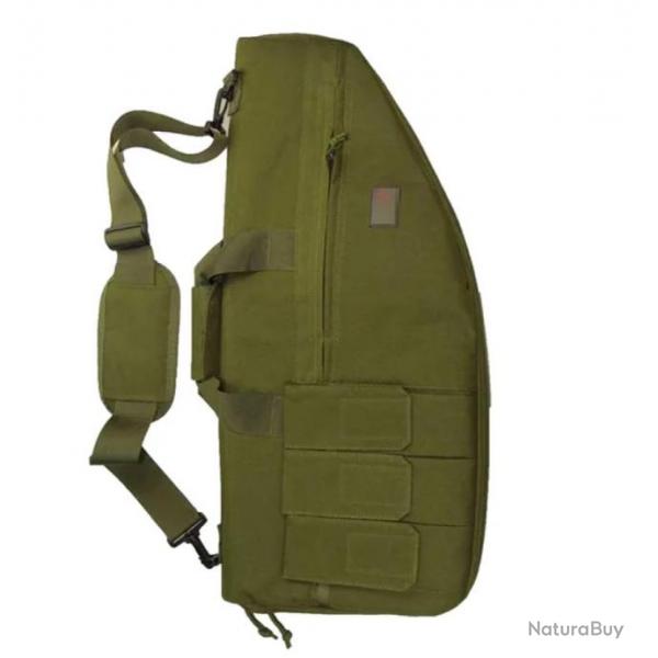 Sac de Transport tanche 70 cm pour Fusil - tui de Chasse Tissu Oxford Molle VERT