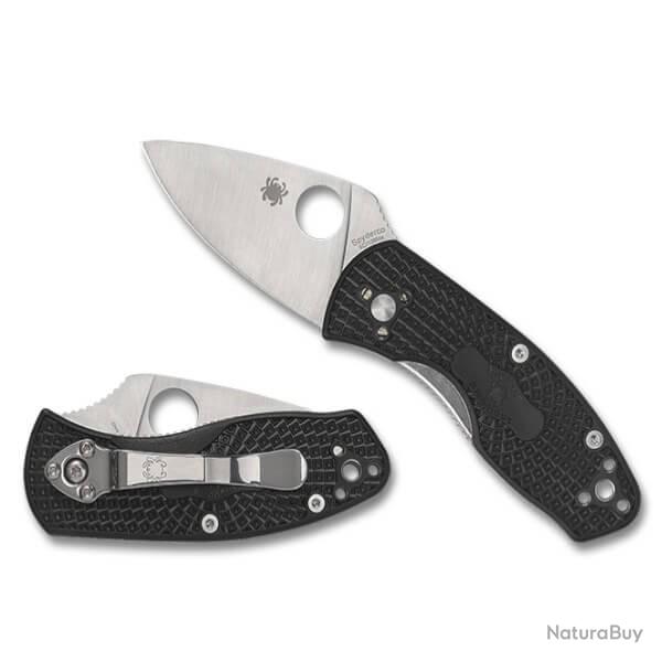 C148PBK Couteau pliant Spyderco Ambitious noir