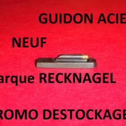 guidon longitudinal NEUF acier RECKNAGEL pour carabine hauteur 4.50mm - VENDU PAR JEPERCUTE (HU375)