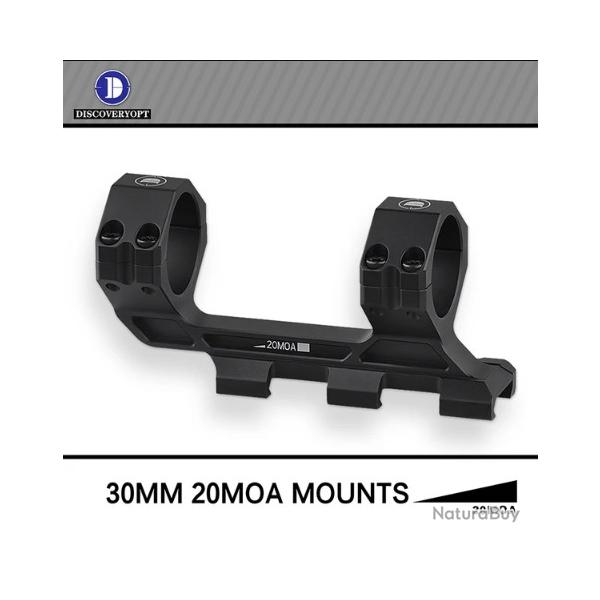 Supports 20MOA adapts aux tubes de 30 mm