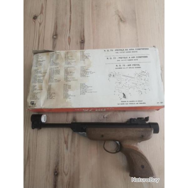 PISTOLET  AIR COMPRIME RO 72 Bullseye