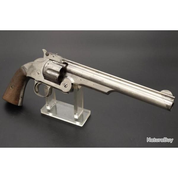 SUPERBE REVOLVER SMITH ET WESSON SINGLE ACTION AMERICAN MODEL CALIBRE 44 - USA XIX Trs bon  U.S.A.