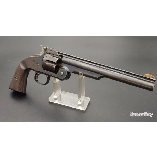 REVOLVER SMITH ET WESSON SINGLE ACTION AMERICAN MODEL CALIBRE 44 - USA XIX Bon  U.S.A. XIX eme Cate