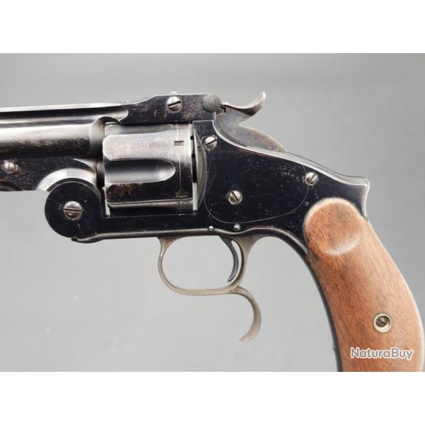 SUPERBE REVOLVER SMITH ET WESSON SINGLE ACTION RUSSIAN MODEL CALIBRE 44 - USA XIX Trs bon  U.S.A. 