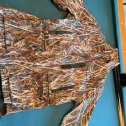 Veste de chasse camouflage somlys taille L