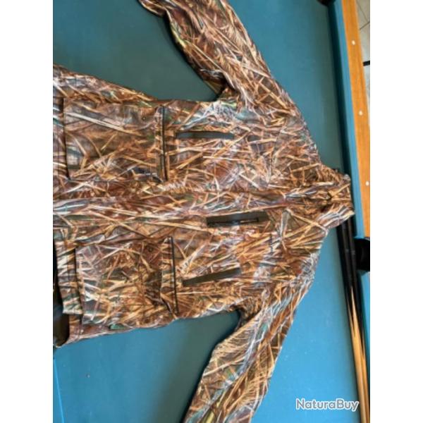 Veste de chasse camouflage somlys taille L