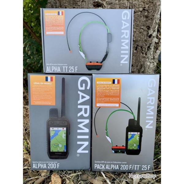 GARMIN - Pack ALPHA 200 + Collier de reprage dressage TT25 F