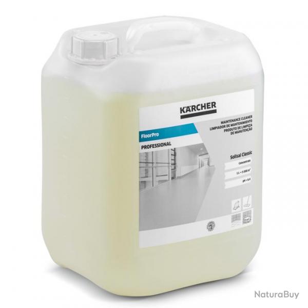 Dtergent d'entretien Karcher FloorPro Solisal Classic 10l parfum citronn