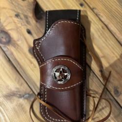 holster Western fabriqué en cuir