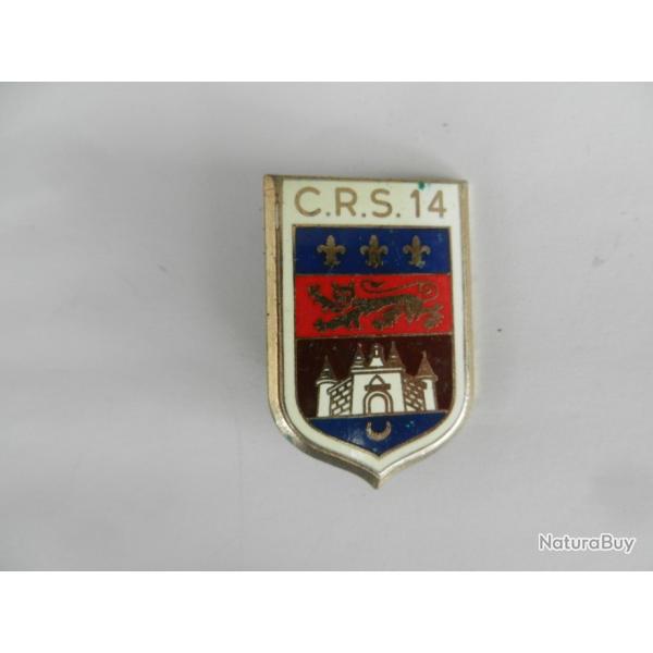 insigne de poitrine CRS n14 Police Nationale