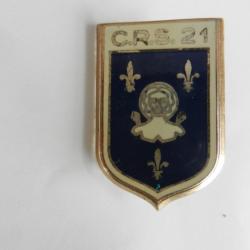 insigne de poitrine CRS n°21 Police Nationale