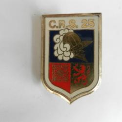 insigne de poitrine CRS n°25 Police Nationale