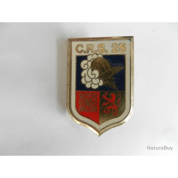 insigne de poitrine CRS n25 Police Nationale