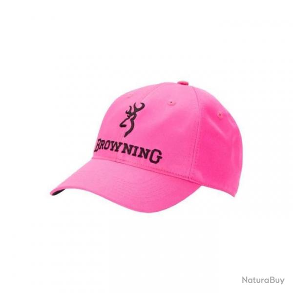 Casquette Browning Rose - Braderie Automne