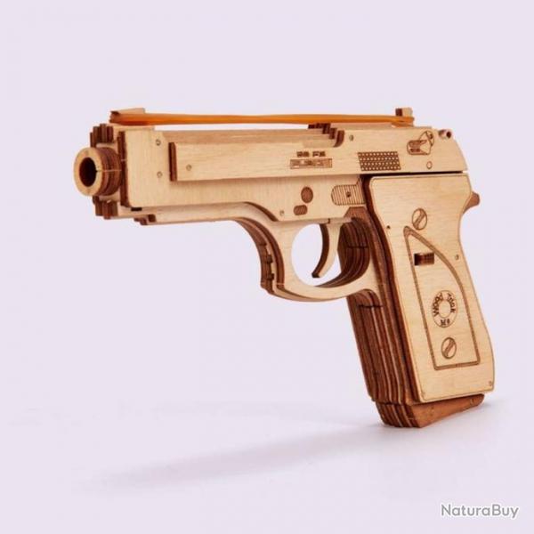 Jeu de construction - Gun M1 65 pices | Wood trick (0000 0798)