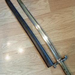 Ba&iuml;onnette Fran&ccedil;aise Mod&egrave;le 1842.