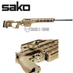 Carabine SAKO TRG M10 Coyotte Brown M-Lok 69Cm Cal 338 Lapua Mag