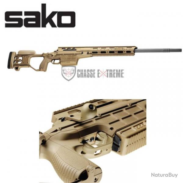 Carabine SAKO TRG M10 Coyotte Brown M-Lok 69Cm Cal 338 Lapua Mag