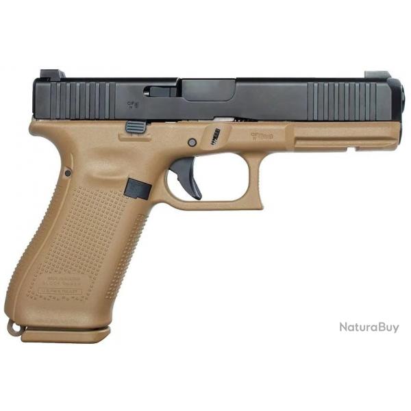 PISTOLET GLOCK 17 GEN5 CAL.9X19 OFFICIEL ARME FRANCAISE - CATEGORIE B