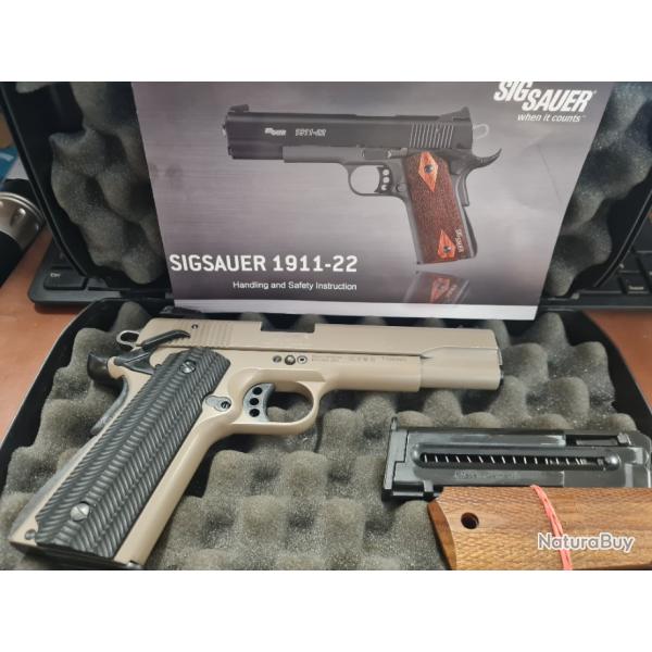 SIG SAUER 1911-22 CALIBRE 22LR