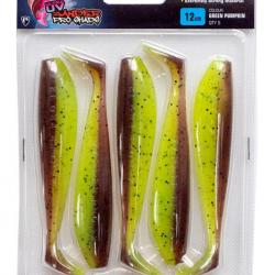 Leurre Souple Fox Rage Zander Pro Ultra Uv 10Cm/4" Uv Green Pumpkin X 5Pc