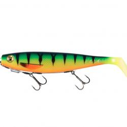 Leurre Souple Fox Rage Loaded Pro Shads Uv Firetiger 18Cm/46G Sz.1