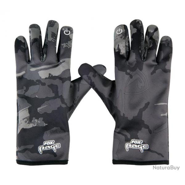 Gants Fox Rage Thermal Camo Gloves L