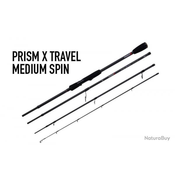 Canne Fox Rage Prism X Travel Med Spin 240Cm 15-35G 4Pc