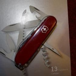 Couteau Victorinox camper neuf 13 fonctions