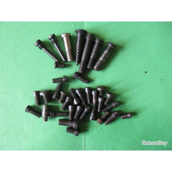 Pices Lot de 35 vis pour revolver poudre noire